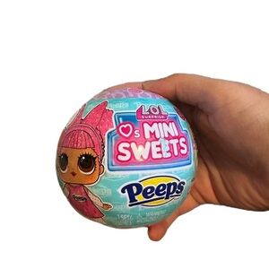 L.O.L. Surprise! Mini Sweets Peeps Ball - Pink and Blue NEW Toy Easter